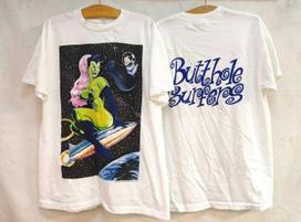Vintage 1994 Butthole Surfers Coop Pinup Space Girl 90s Band Sz.L Shirt REPRINT XXXL