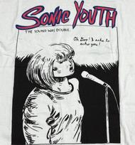 VTG SONIC YOUTH The Goo Concert Album Promo 90s Tour Band Sz.L T-Shirt REPRINT S