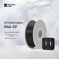 Bambu Lab PA6-CF Carbon Fiber 3D Printer Filament