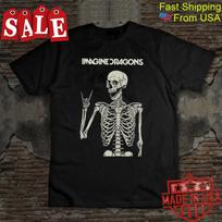 New Imagine Dragons 2024 skull Gift For Fans Unisex S-5XL Shirt 1LU1223 XXXXL