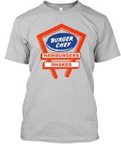 Burger Chef Kite Logo Tee T-Shirt Made in the USA Size S to 5XL M