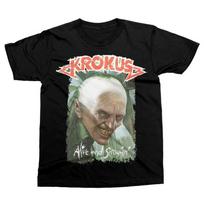 Krokus Band 1986 Alive And Screamin R Shirt Black Unisex S-5XL E1791 M