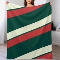 Leicester tigers colour code Throw Blanket Ultra Plush Cozy Blanket for Napping Sleeping Size: 75*100cm, Weight: 230 GSM