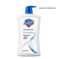 Safeguard Pure White Antibacterial Body Wash (12 x 1kg)
