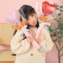 Shiluode Mother's Day Heart-Shaped Balloon Bouquet, 10 Pieces, Birthday Confession Gift for Girlfriend, Atmosphere Decoratio