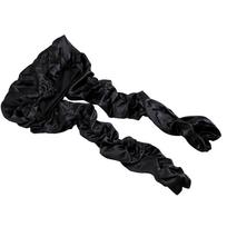 Pantyhose Bonnet Reduce Frizz Locks Braid Bonnets for Sleeping Night Daytime Dual Use Black
