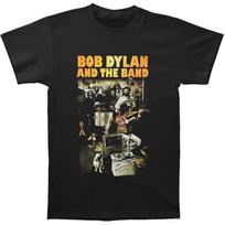 Men's Bob Dylan The Basement Tapes Slim Fit T-shirt Large Black M