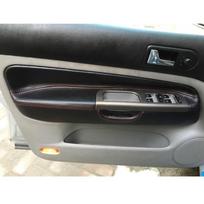 tik 4 durų automobilis minkštos odos 1 vnt. priekinis vairuotojo pusės durų porankio uždengimo apdaila VW Golf 4 MK4 Bora Jetta 1999 2000 2001 - 2005 Black-red line