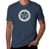 1990 Logo The Sisters of Mercy TShirt Odor Resistant Short Sleeve Top S