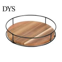 Spice Organizer 360-Degree Rotating Wooden Tray Smooth Edge Burr Free Non-Slip Kitchen Design Rustic Style Dining Table Pantry Serving Countertop juoda