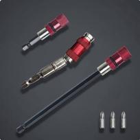 MultiAngle Fastener Driver Holder Articulated Bit 1/4 Inch Hex Shank Extension Bar for DIY