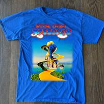 Rare Collection Yes Tour Concert Band Gift For Fan Full Size Unisex Blue Shirt XXXL