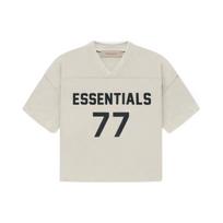 Fear Of God Essentials SS22 Kids Football T-Shirt Kids T-Shirt Wheat FOG-SS22-227 S