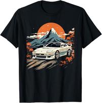 JDM Car Japanese Retro Car Racing Drifting Legend Tuning T-Shirt Unisex Style Printed Women Men Clothing Graphic TShirts S