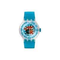 SWATCH Unisex 44mm Blue Watch SUUK103 SUUK103 Blue