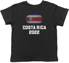 Kids T Shirt Costa Rica Football World Cup Supporters Childrens Boys Girls Gift 100