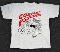 Cosmic Psychos Balinti marškinėliai Medvilniniai Visų dydžių Unisex S-4XL BL1948 M white