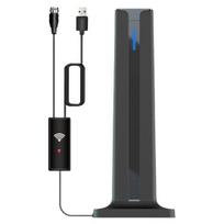 Indoor TV Antenna Clear HD-Compatible Channels Powerful Amplifier Signal Booster 420+ Miles Range Digital Antenna