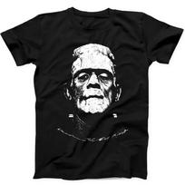 Frankenstein Halloween Horror Movie Cult Film Funny Gift Tee Black T Shirt 129 S įvairiaspalvis