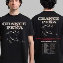 Chance Pena When I Change My Mind I Don't Mean It North America 2026 Tour Shirt L