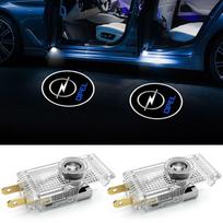 2Pcs Car Door Welcome Light HD LED Projector Welcome Light For Opel crosa d astra h insignia astra j zafira b mokkaastra vivaro astra g