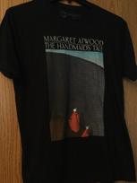 Margaret Atwood - “The Handmaid’s Tale” - Black Shirt- L - Out Of Print XL