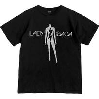 Men's Lady Gaga The Fame T-shirt Large Black S