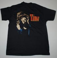 1985 Tina Turner Singer Private Dancer Tour Cotton Black Men S-45XL T-Shirt M