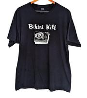 Bikini Kill Record Player t-shirt black color reprint unisex shirt AN51167 S