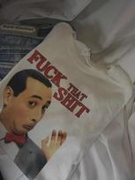 F that Sh#t Pee Wee Herman Gift Funny White S-5XL Shirt SN118 XXL
