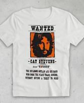 NEW Cat Stevens Wanted Gift For Fans Heavy Cotton White S-5XL T Shirt CM614 S