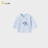 Tongtai Newborn Pure Cotton Kimono Bodysuit 52cm mėlyna
