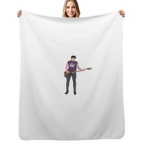 Calum hood Throw Blanket Compact Warm Blanket for Car Road Trip Size: 75*100cm, Weight: 230 GSM