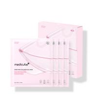 SOME BY MI PDRN Pink Collagen Gel Mask 4 Sheets Firming & Hydrating Hydrogel Face Mask Set