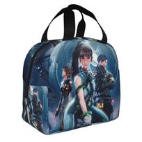 Korean Action Adventure Game Stellar Blade Cartoon  Lunch Bag Men Women  Warm Cooler Insulated Lunch Boxes for Adult Office One Size