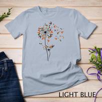Dandelion Chicken Flower Shirt - Floral Chicken Tree Lover Unisex T-shirt 6 2XL