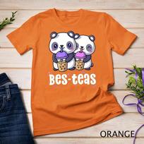 Boba Shirt Women Girls Bes Teas Kawaii Panda Bubble Tea T-Shirt Unisex T-shirt 7 S
