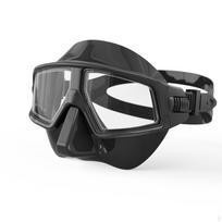 Diving Mask Food-Grade Silicone Nose Cover Goggles Anti-Leak Design Water Black