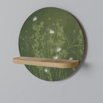 Dandelion hold round shelf