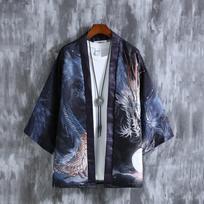 Chinese Style and Han Elements Kimono and Daopao for Men and Women XXL