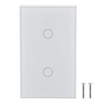 „Alexa Google 2“ skirtas vieno apskritimo „WiFi“ jutiklinio ekrano jungiklis?Way AC  (Baltas ) balta