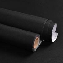 Lipni plėvelė Juoda Sustorinta Virtuvės Spintelės Lipdukas Matinis Baldų Tapetas Baldams Spintelėms Stalams Sienų Plėvelė 40x100cm