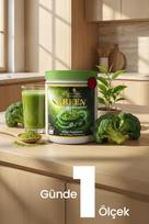 Kiperin Green | Detox | Spirulina, Green Tea, Broccoli Extract, Prebiotic (Inulin) | 30 Day 1 PC