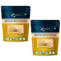 Brijbooti Multani Mitti for face 250 g (Pack of 2) - Suits All Skin Types | for men & women | multani mitti for face pack