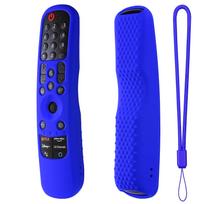 Nuotolinio valdymo pulto dėklas, skirtas LG valdymo dėklui, suderinamas su LG Smart TV MR21GA MR22GA/MR23GA Magic Remote, silikoninis apsauginis dėklas juoda
