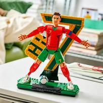 In Stock 3D Puzzle Model 854pcs Football Superstar CR7 Aveiro Football Legend Building Block for Family Decor Gifts Paper Manual No Box