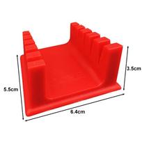 ABS Wire Fixture Bracket Welding Table Clamp Fixed Clamp Magnetic Welding Bench For Thick And Thin Wire Clamp Sodering Tools raudona