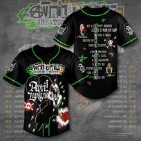 NEW Avril Lavigne Tour Concert Gift For Fans Baseball Jersey CM833 M
