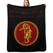 Crest of a Knave Jethro Tull Flute 70s Throw Blanket Ultra Soft Flannel Fleece Blanket for All Seasons Size: 75*100cm, Weight: 230 GSM