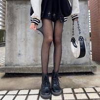 Jk Lolita Women Stockings Ultra-Thin Bowknot Straps Cute Girls Long Tights Socks Black/White Y2K Sexy Lingerie Silk Stockings #4 XS-3XL